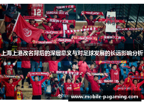 上海上港改名背后的深层意义与对足球发展的长远影响分析 上海上港改名背后的深层意义与对足球发展的长远影响分析