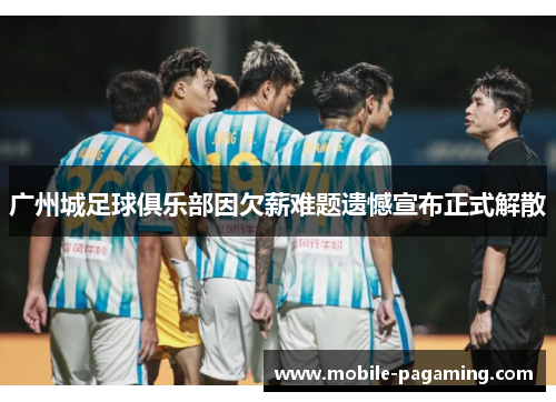 广州城足球俱乐部因欠薪难题遗憾宣布正式解散